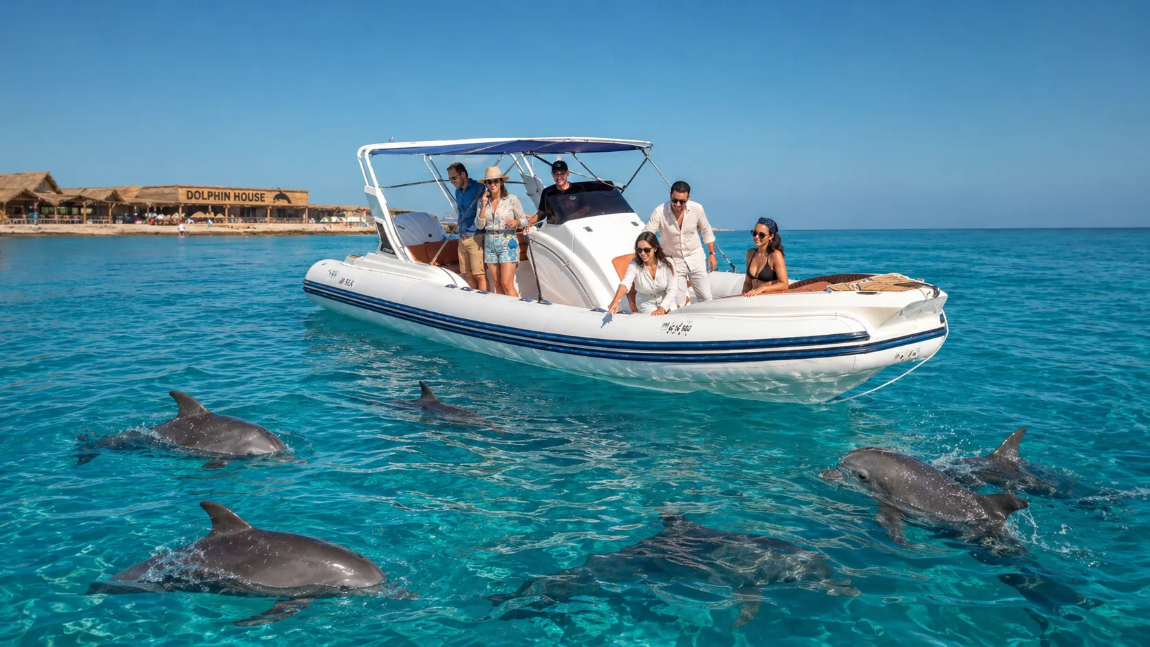 Dolphin House by Speedboat 2