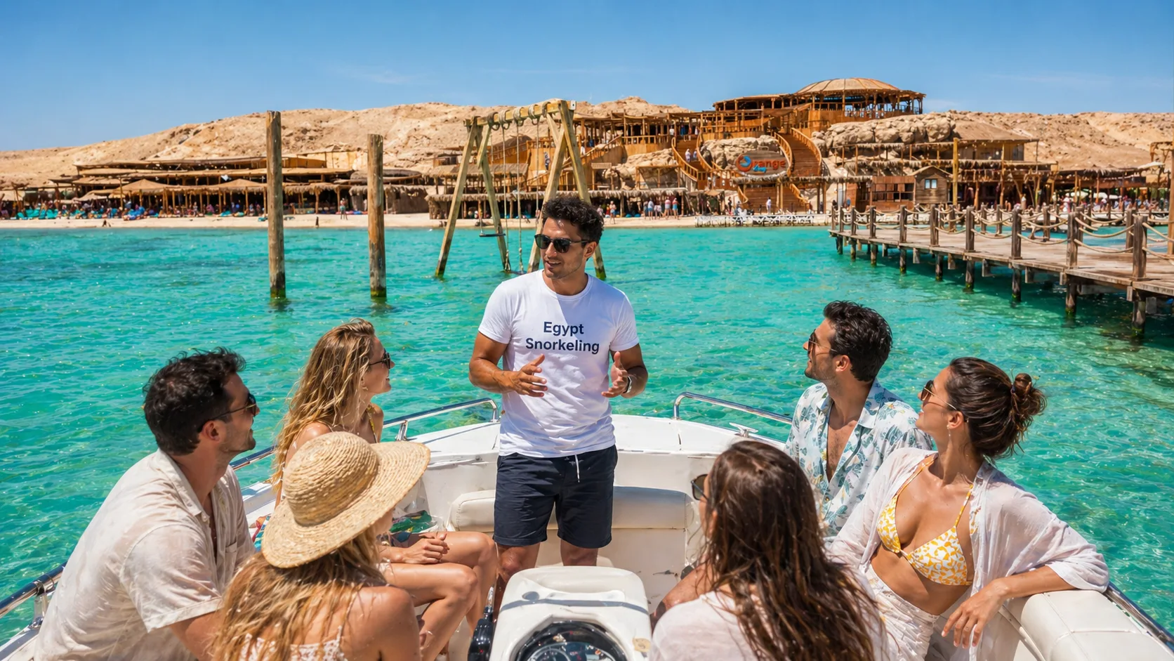 Orange Bay by Speedboat, Hurghada