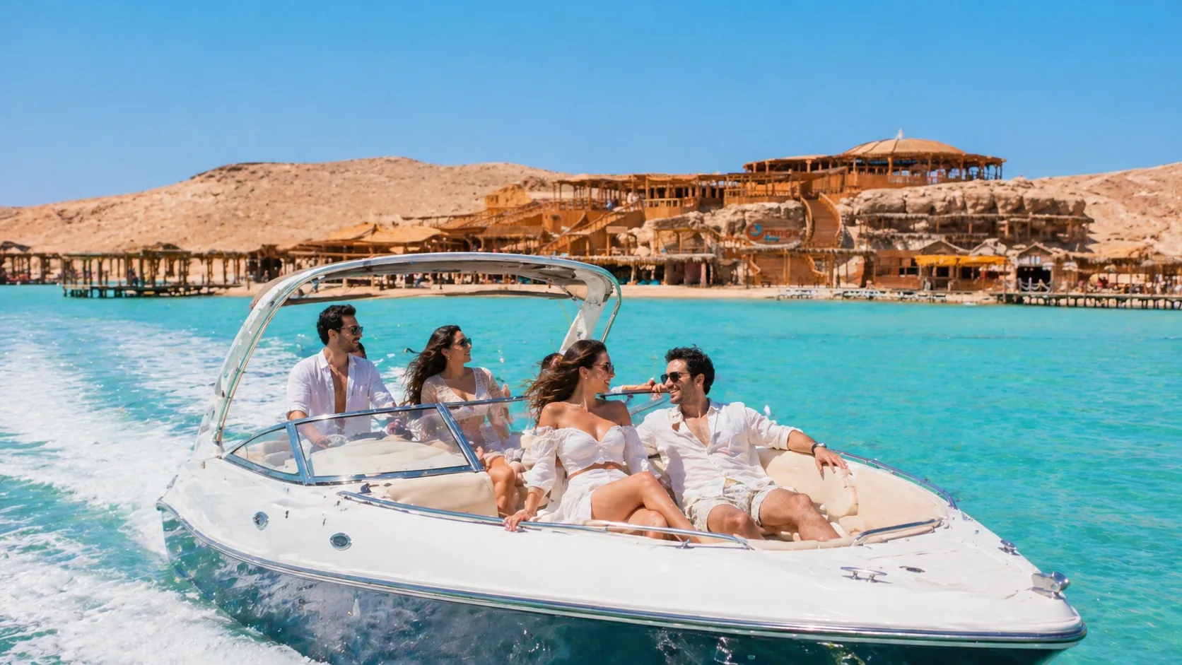 Orange Bay by Speedboat, Hurghada 2