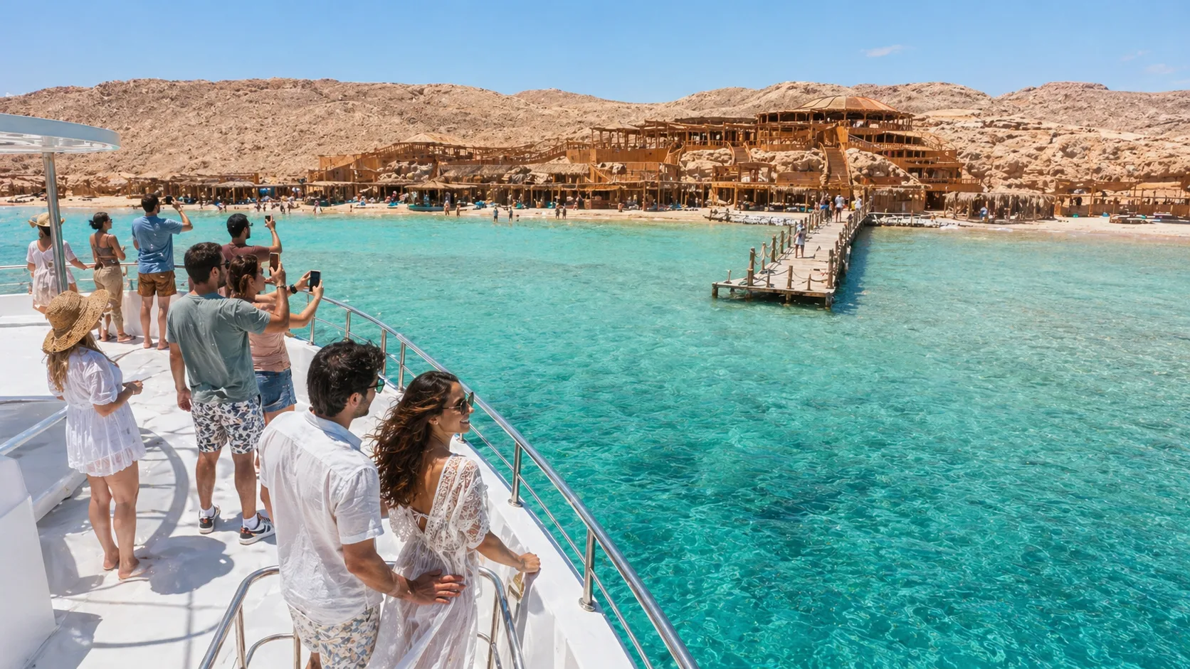 Orange Bay by Speedboat, Hurghada 6