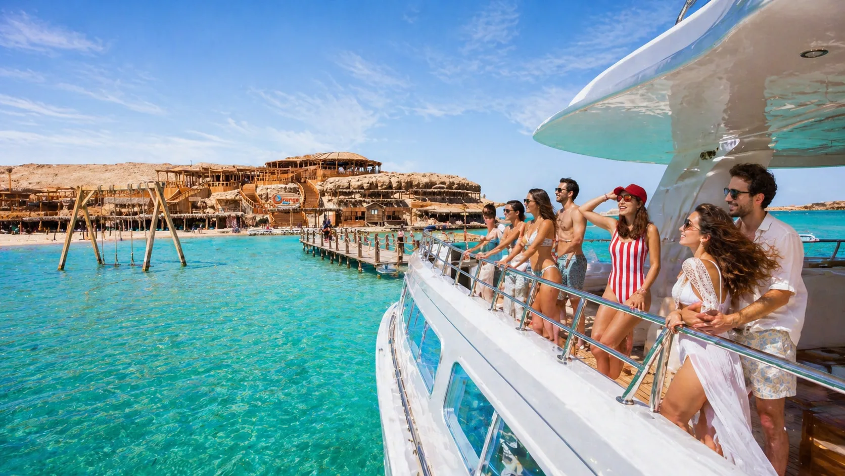 Orange Bay by Speedboat, Hurghada 9