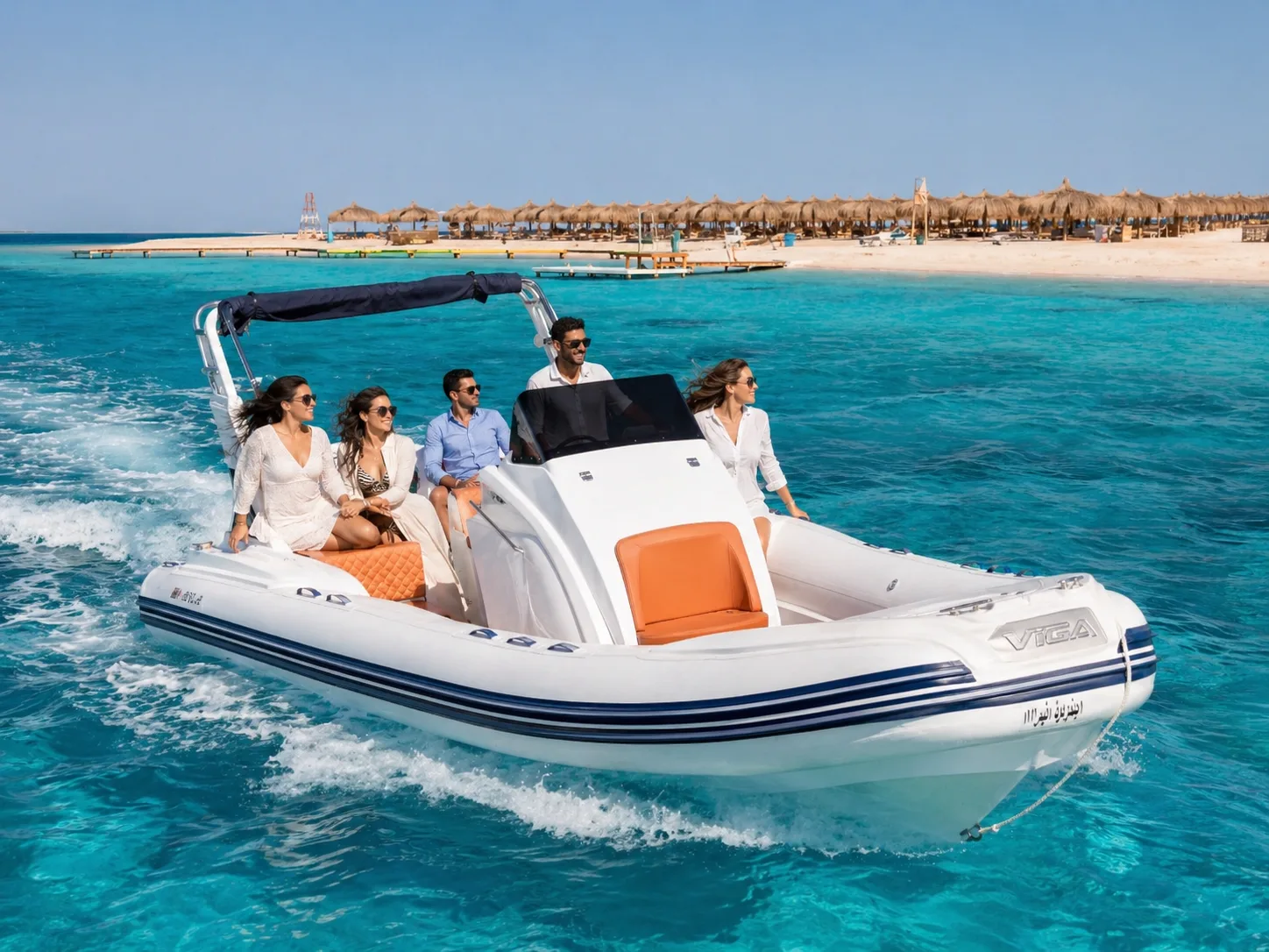 Private Speedboat to Hula Hula 10