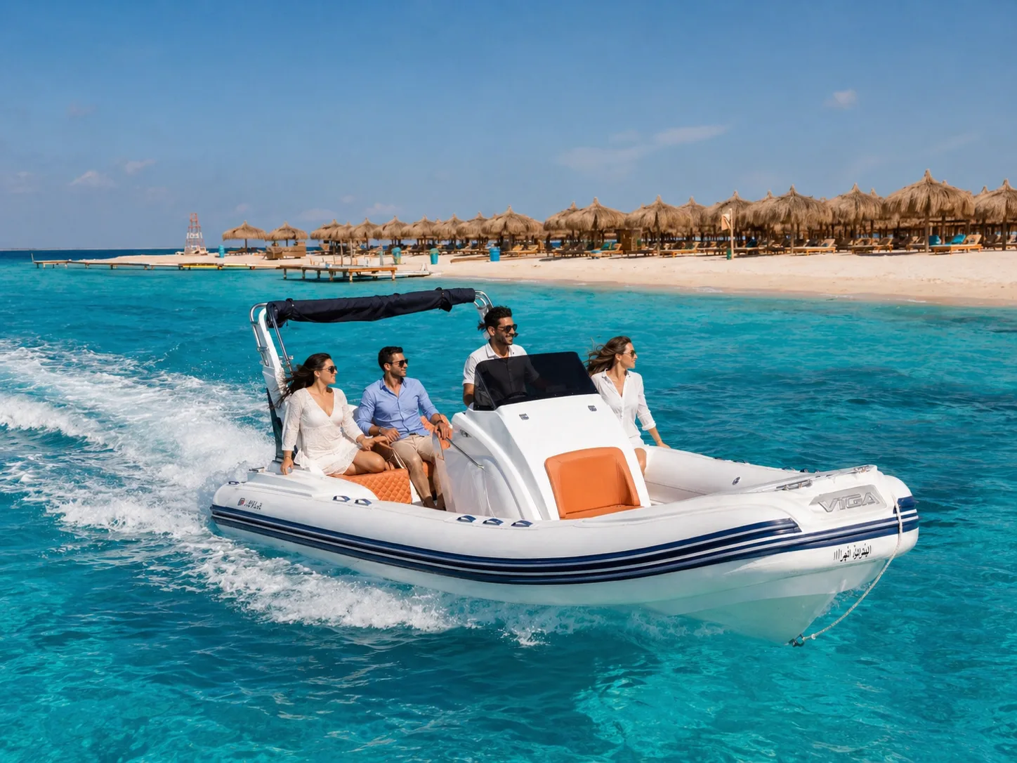 Private Speedboat to Hula Hula 11