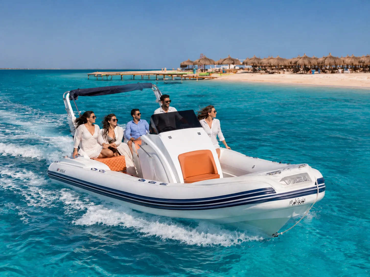 Private Speedboat to Hula Hula 4