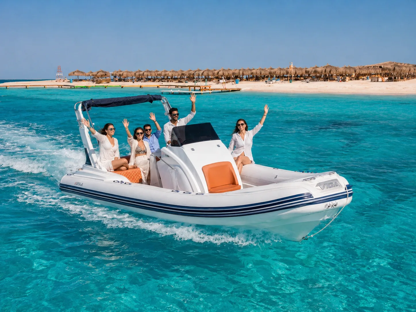 Private Speedboat to Hula Hula 5