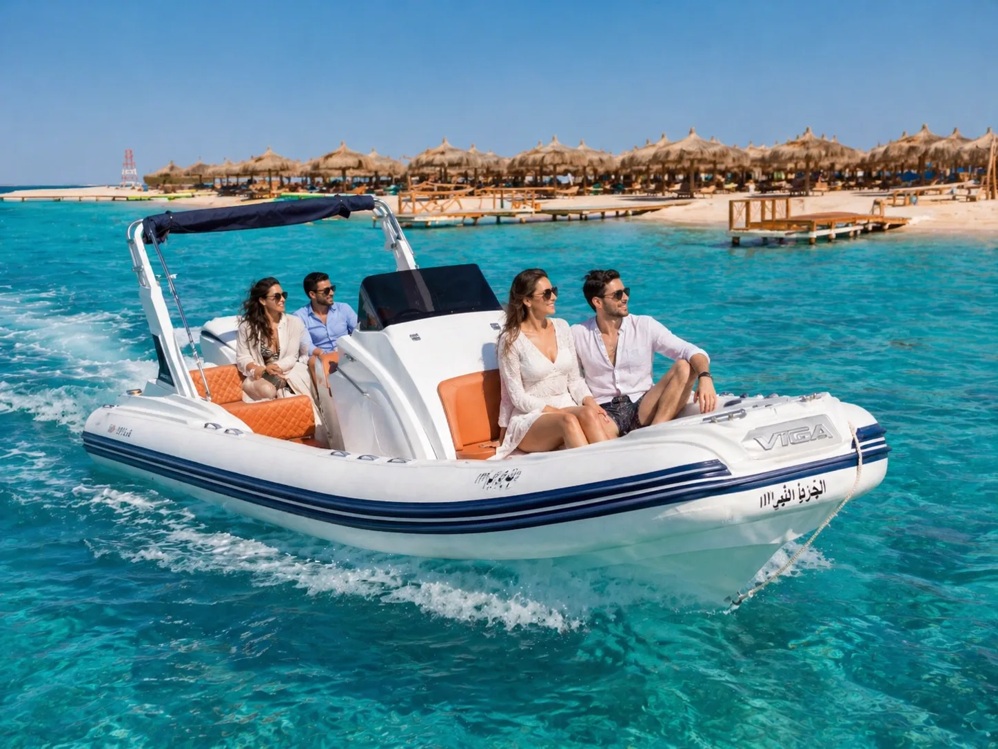 Private Speedboat to Hula Hula 9