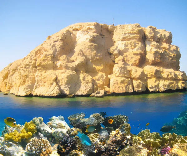 Ras Mohamed White Island Sharm El Sheikh Luxury Yacht Trip with Snorkeling