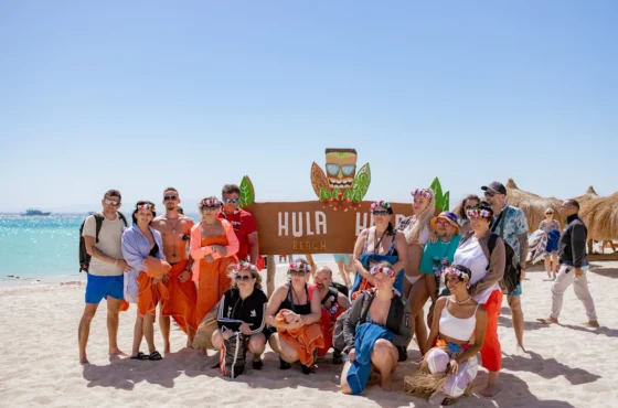 Hurghada: Hula Hula Island Trip with Snorkeling and Lunch